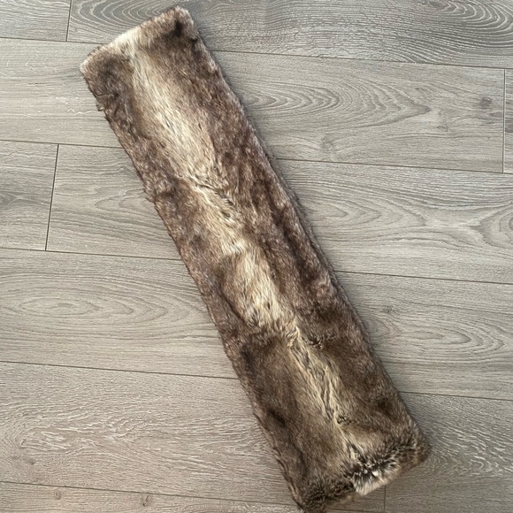 Black River Faux Fur Infinity Scarf - Picture 2 of 5